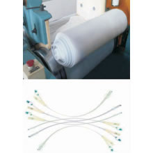 Caucho de silicona para molde de extrusión de tubos medicos catalizados por peróxido